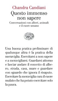questo immenso non sapere