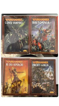 warhammer games workshop 4 VOLUMI