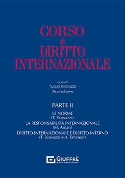 corso di diritto internazionale  parte ii