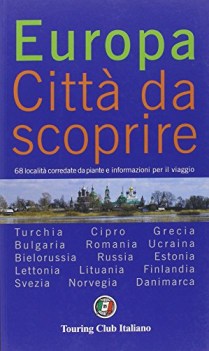 europa citta da scoprire