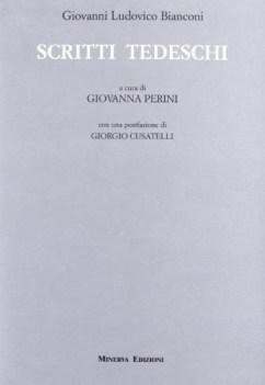 scritti tedeschi giovanni ludovico bianconi
