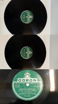 gallo mamma - signora fortuna 78 giri VINILE