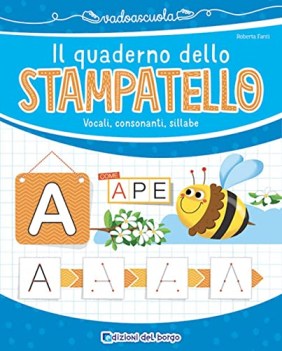 quaderno dello stampatello vocali consonanti sillabe ediz a co