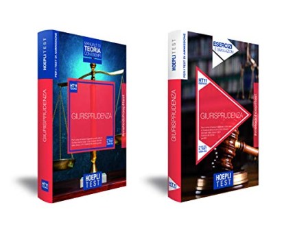 hoepli test giurisprudenza (2 tomi) per i test di ammissione