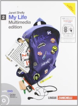 my life book 2 multimediale + getting on + 2 cd audio + dvd
