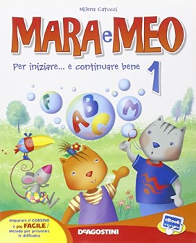 mara e meo 1 il libro-quaderno dell\'alfabeto + ebook