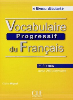 vocabulaire progressif du francais +cd francese, grammatica