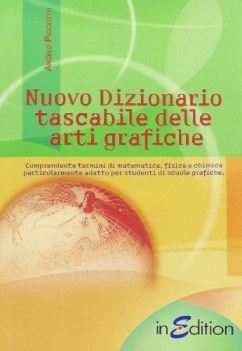 nuovo dizionario tascabile arti grafiche arte,disegno,grafica