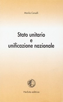 stato unitario e unificazione nazionale