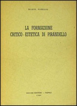 formazione critico-estet.di pirandello