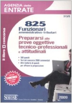825 funzionari amministrativo tributari 313/5