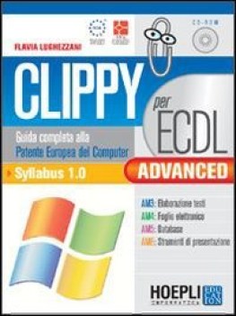 clippy per ecdl advanced  (4 moduli) +cdrom syllabus1