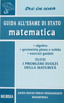 guida all\'esame di stato matematica