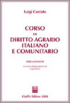 corso di diritto agrario italiano e comunitario