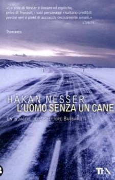 uomo senza un cane