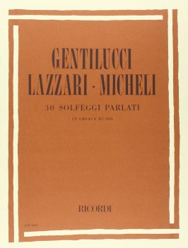 30 solfeggi parlati in chiave di sol
