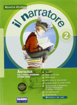 narratore 2, libro+quad.NO LETTERATURA