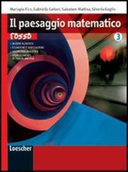 paesaggio matematico rosso x 3