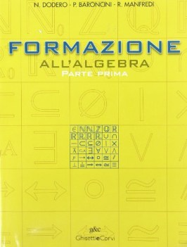 formazione all\'algebra prima parte