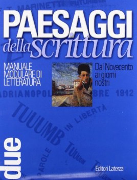 paesaggi della scrittura 2 +temi e strumenti