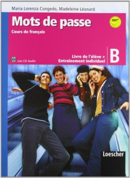 mots de pass B livre de l\'eleve+cd+quad. ve08