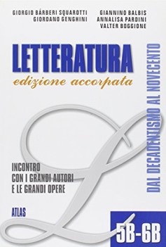 letteratura edizione accorpata 8 5b+6b
