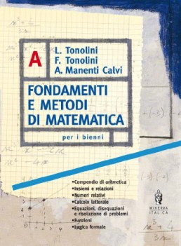 fondamenti e metodi di matematica A algebra 1 ve09 esaur09