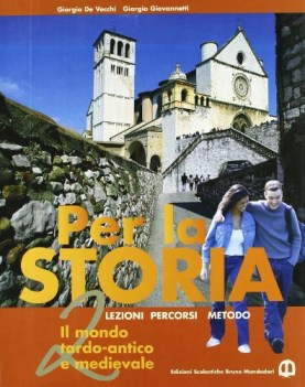 per la storia 2 (2tomi) ve10 mondo medioevale x bn