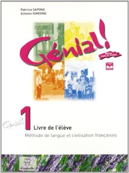 genial 1 + cahier+Portfolio+cd (3tomi) esaur10