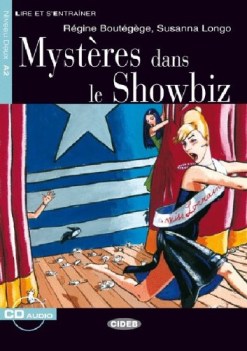 mysteres dans le showbiz +cd (debutant)      francese