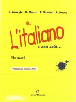italiano e non solo mod. sintassi ve06