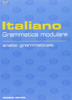 italiano analisi gramm. gramm.modul.