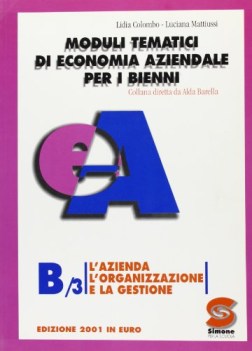 moduli tematici di econ azi B3NO PRENO non procurabile!!