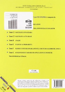 matematica per l\'economia B