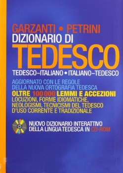dizionario tedesco +cd (medio)