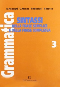 grammatica 3 sintassi della frase