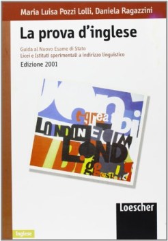 prova d\'inglese, guida esame x lic e ling.