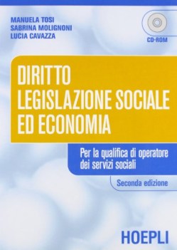 diritto legislazione sociale ed econ.+cd ne02