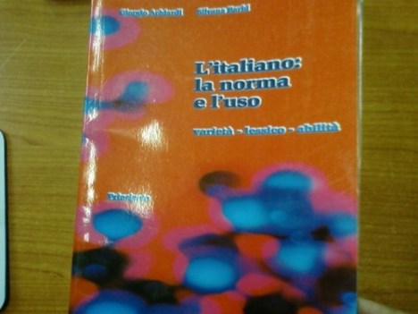 italiano la norma e l\'uso, varianti ne00