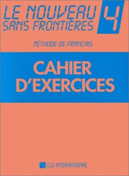 nouveau sans frontieres 4, cahier