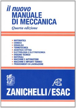 nuovo manuale di meccanica 4ed
