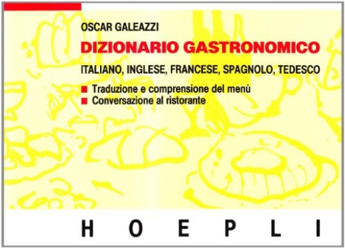 dizionario gastronomico i,gb,f,sp,d