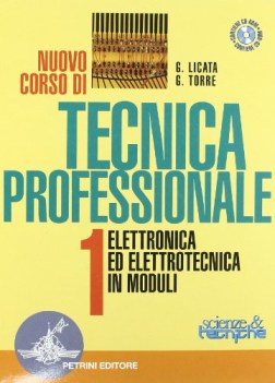 nuovo corso di Tec.Prof 1 ELETTRONICA +cd x 4ipsia