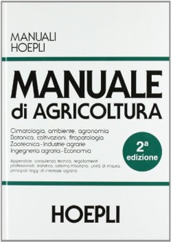manuale di agricoltura 2ed fc16
