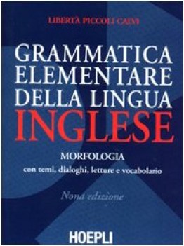 grammatica elementare lingua inglese