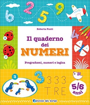 quaderno dei numeri pregrafismi numeri e logica 5/6 anni