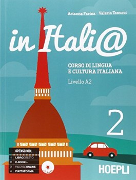 in itali@ vol.2 +cd liv. A2 corso di lingua e cultura italiana