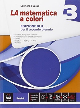matematica a colori blu 3 fc16
