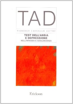tad test dell\'ansia e depressione infanzia e adolescenza