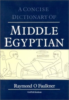 concise dictionary of middle egyptian